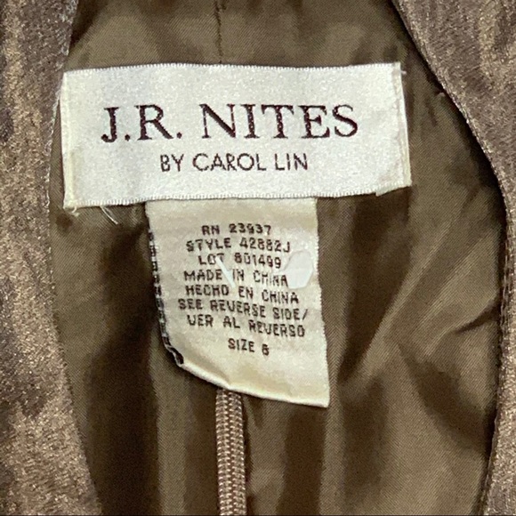 J.R. Nites by Carol Lin Women’s Blazer Jacket - Picture 9 of 11